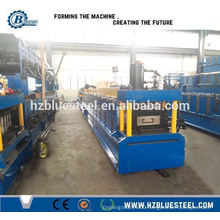 Metal Building Structure Purlin Roll Former , C U Z Omega Roof Channel Purlin Roll Forming Machine